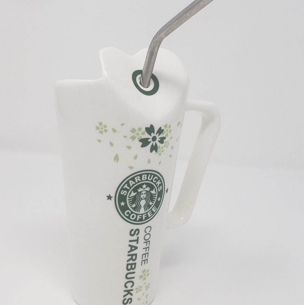 Starbucks Mug with Metal Drinking Straw